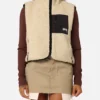 Stussy 8 Ball Reversible Sherpa-Women's Cropped Vest (5)