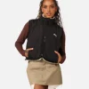 Stussy 8 Ball Reversible Sherpa-Women's Cropped Vest (9)