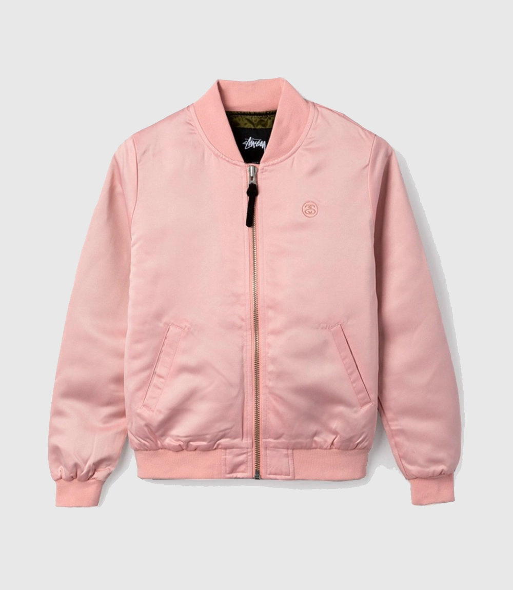 Stussy ピンク M ジャケット Buy Stussy Dyed Nylon Bomber 'Pink' - 115618 PINK | GOAT