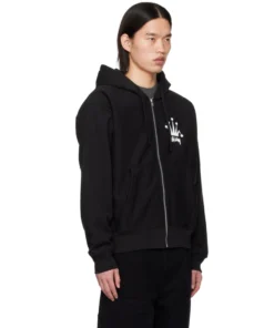 Black Regal Crown Stussy Hoodie (2)