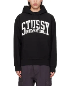 Black Stussy International Hoodie (1)