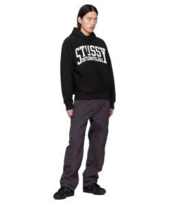 Black Stussy International Hoodie (2)