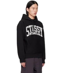 Black Stussy International Hoodie (4)