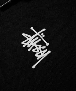 Stussy Black Basic Pullover Hoodie (4)