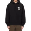 Stussy Black Print Hoodie (4)