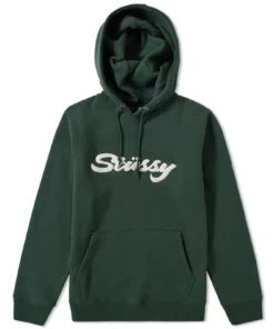Stussy Dark Forest Chenille Appliqué Hoodie (2)