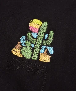 Stussy Death Cactus Graphic Hoodie Desert Art (5)