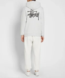 Stussy Fog Basic Pullover Hoodie Chest Logo (1)