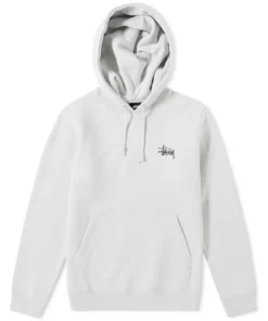 Stussy Fog Basic Pullover Hoodie Chest Logo (2)