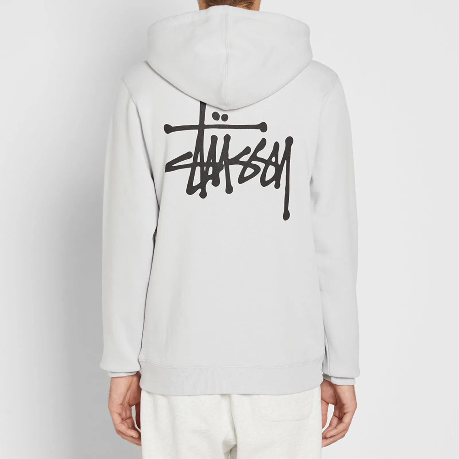Stussy Fog Basic Pullover Hoodie Chest Logo (7)