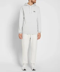 Stussy Fog Basic Pullover Hoodie Chest Logo (8)