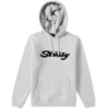 Stussy Fog Chenille Script Hoodie Classic Texture (2)