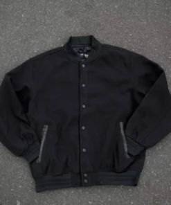 Stussy Melton Wool Varsity Jacket Sport Logo on Back (3)