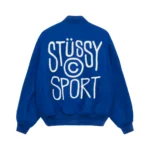 Stussy Melton Wool Varsity Jacket – Sport Logo Edition