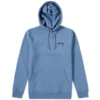 Stussy Smooth Stock Blue Hoodie (2)
