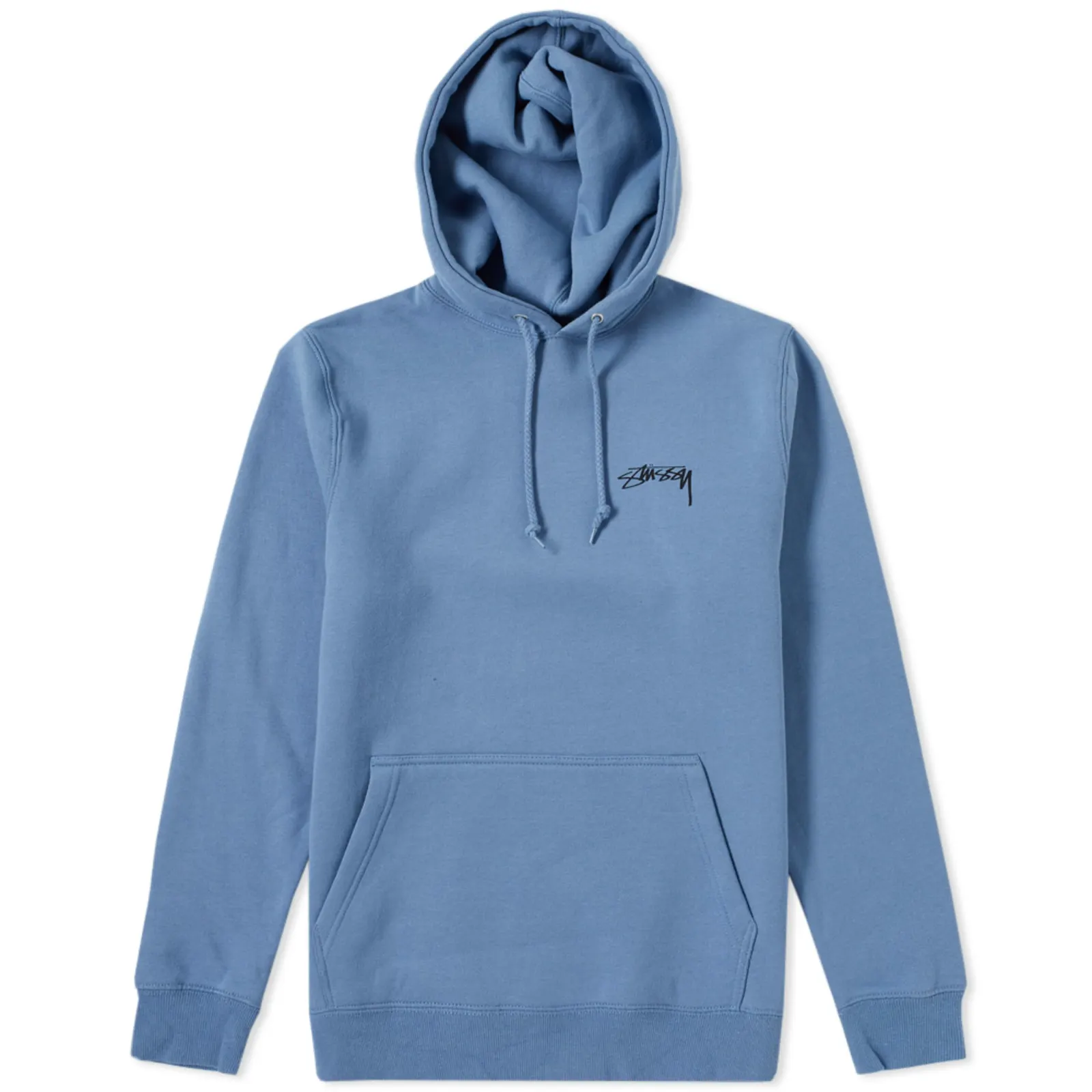 Stussy Smooth Stock Blue Hoodie (2)