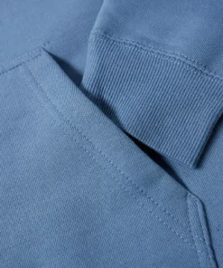 Stussy Smooth Stock Blue Hoodie (4)