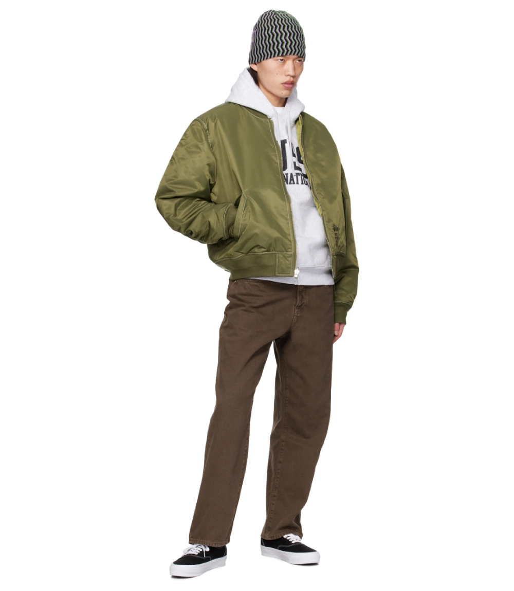 Stussy White International Logo Hoodie (4)