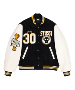 Stussy x Metalheadz Goldie 30th Varsity Jacket (10)