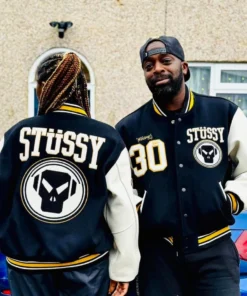 Stussy x Metalheadz Goldie 30th Varsity Jacket Unisex