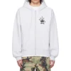 White Regal Crown Stussy Hoodie (5)