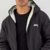 stussy reversible sherpa hooded jacket (4)