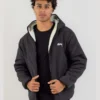 stussy reversible sherpa hooded jacket (5)