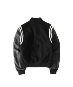 stussy x sophnet varsity jacket black 16th anniver (4)