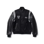 Stussy x Sophnet 16th Anniversary Black Varsity Jacket