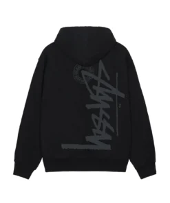 Buana Stock Full Zip Black Hoodie 1