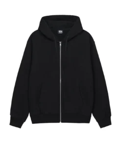 Buana Stock Full Zip Black Hoodie 2