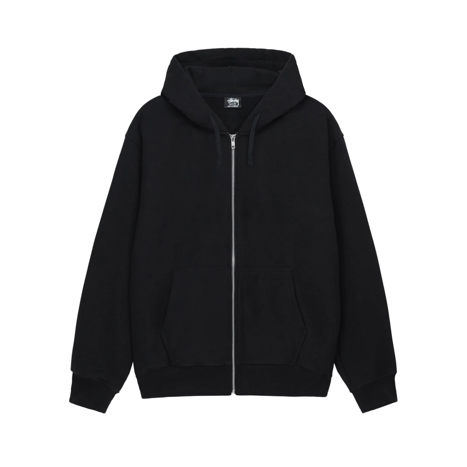 Buana Stock Full Zip Black Hoodie 2