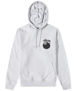Stussy 8 Ball Embroidered Popover Hoodie (1)