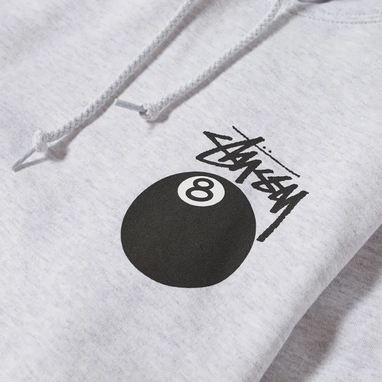Stussy 8 Ball Embroidered Popover Hoodie (2)