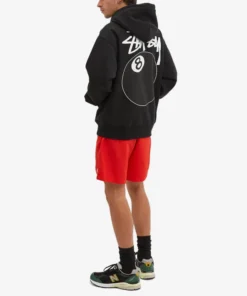 Stussy Black 8 Ball Graphic Zip Hoodie (1)