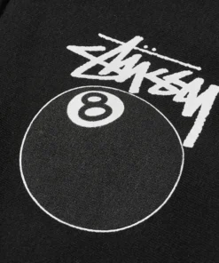 Stussy Black 8 Ball Graphic Zip Hoodie (2)
