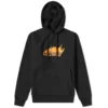 Stussy Black Flames Terry Hoodie (2)