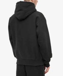 Stussy Black Flames Terry Hoodie (5)