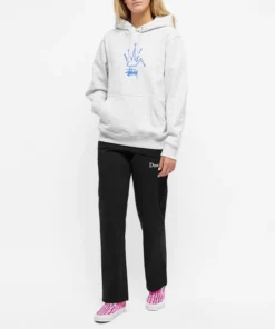 Stussy Broken Crown Embroidered Ash Hoodie (1)