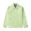Stüssy Cruize Logo Coach Jacket Light Green