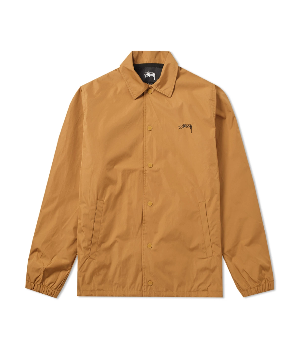 Stüssy Cruize Logo Coach Jacket Light Mustad