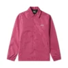 Stüssy Cruize Logo Coach Jacket Pink