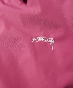 Stüssy Cruize Logo Coach Jacket Pink (2)