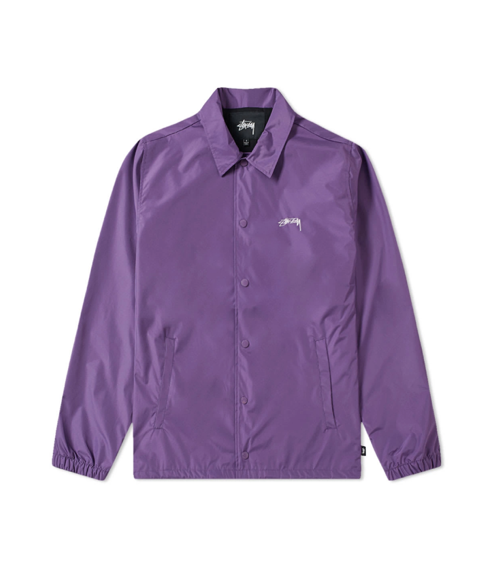 Stüssy Cruize Logo Coach Jacket Purple