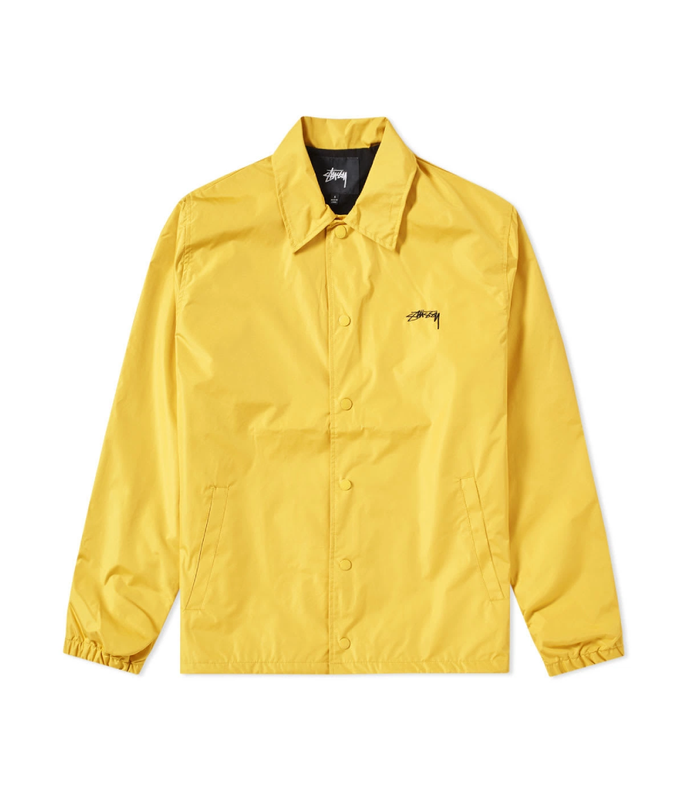 Stüssy Cruize Logo Coach Jacket Yellow