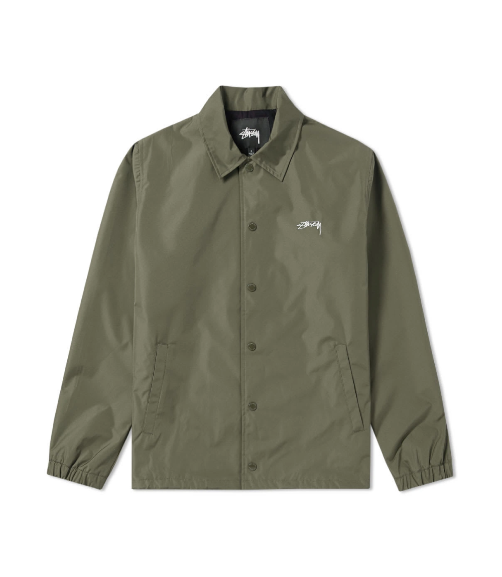 stüssy cruize logo Coach jacket military Olive
