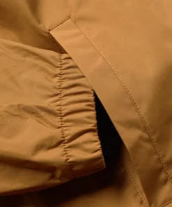 stussy cruize logo coach jacket light mustad (1)