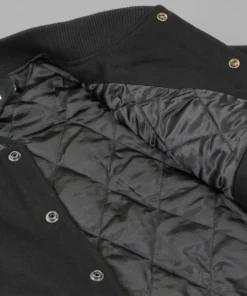 stussy stock varsity jacket black (3)