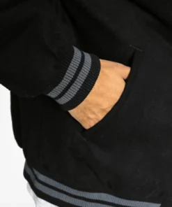 stussy stock varsity jacket black (7)