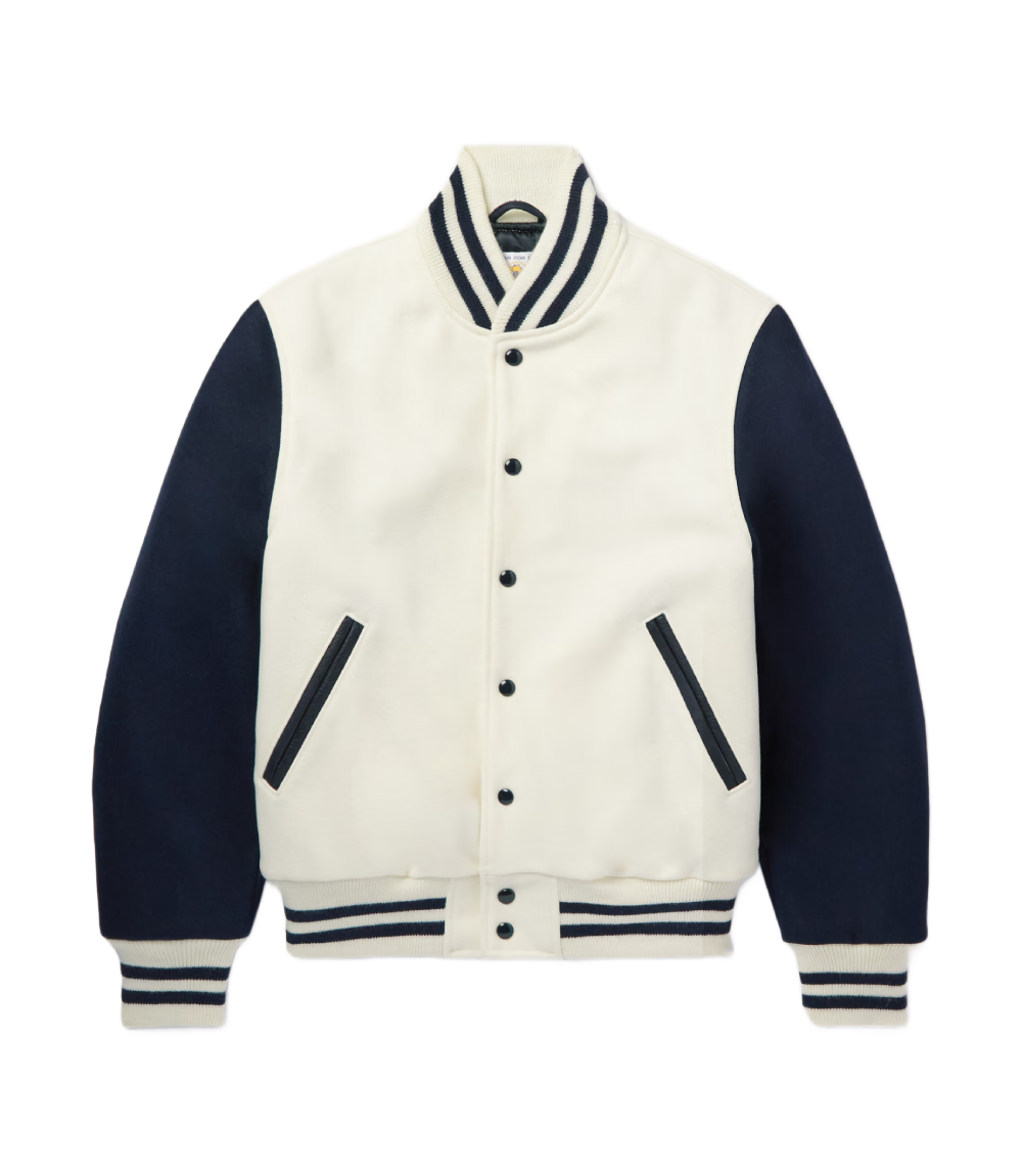 white and navy wool leather varsity jacket stussy basic (8)